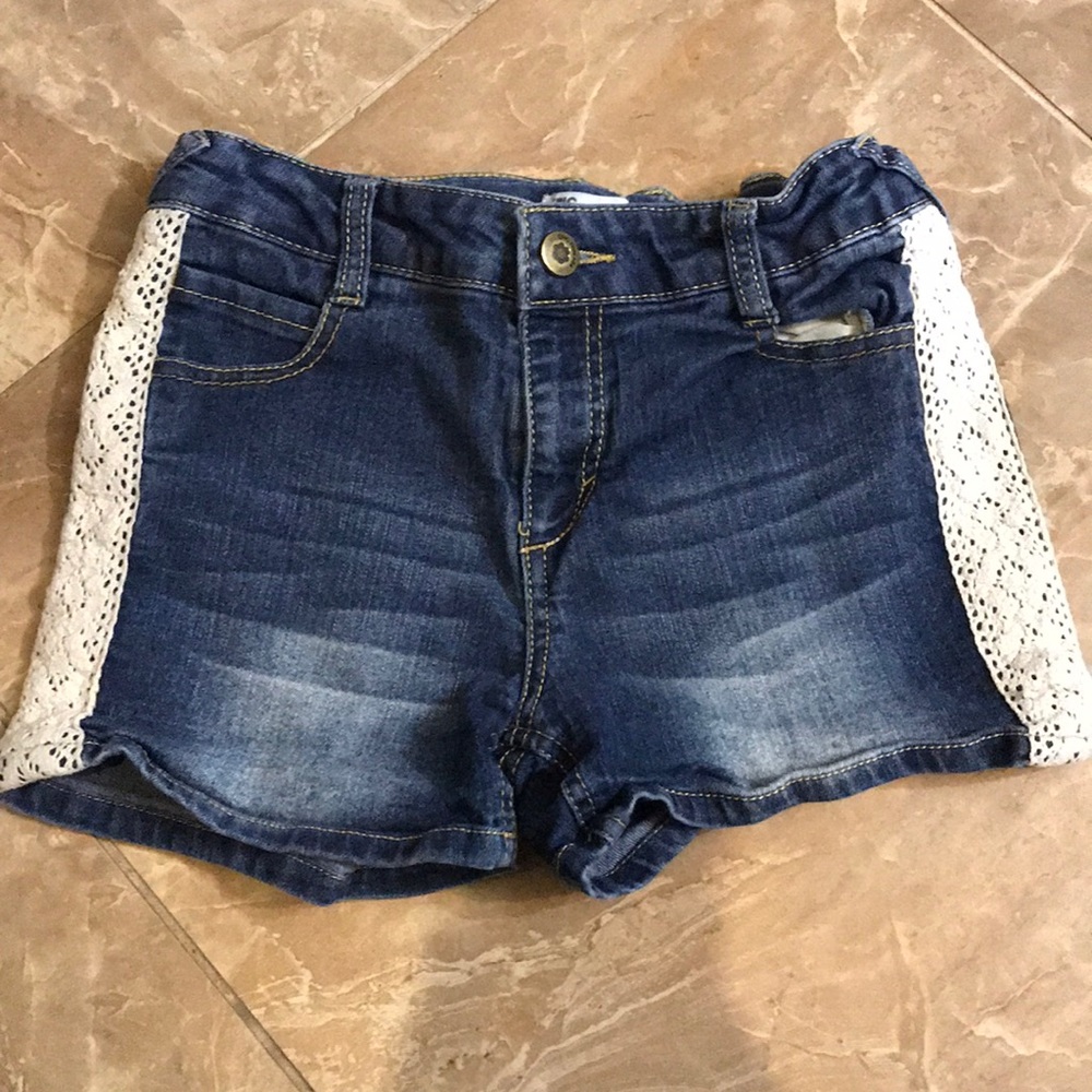 Juniors jean shorts